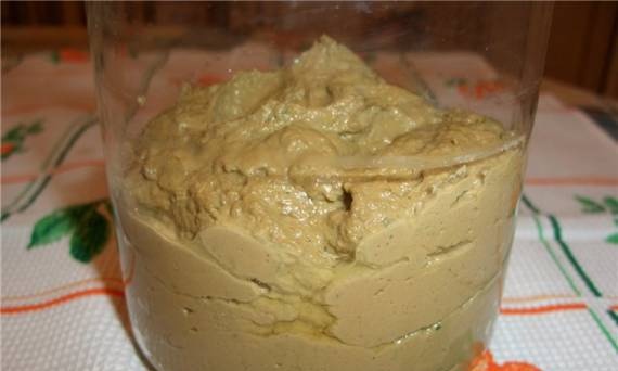 Chicken liver mousse (pate)