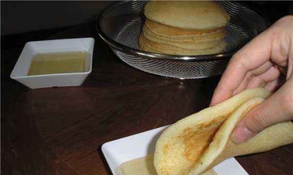 Pancakes with whey without eggs