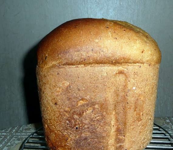 לחם חיטה על קפיר עם גבינה בייצור לחמים