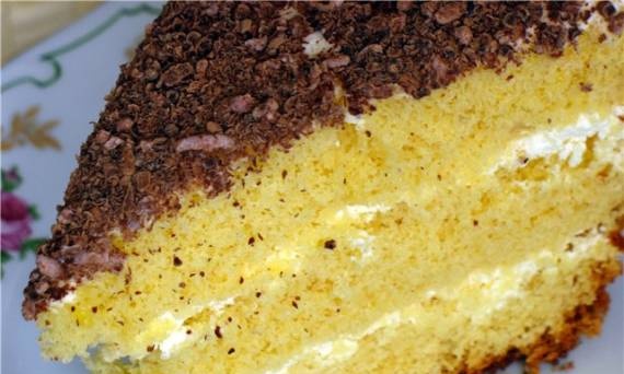 עוגת ספוג דבש כתום (La Cucina Italiana YBD 50-90)