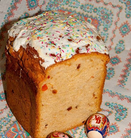 עוגת נזירים, מותאמת למכונת לחם