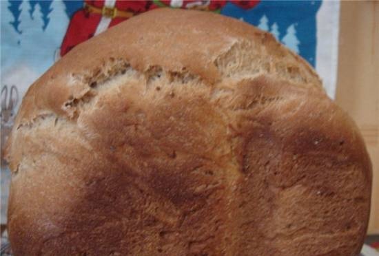 לחם שיפון חיטה עם זרעי חרדל ובירה (יצרנית לחם)