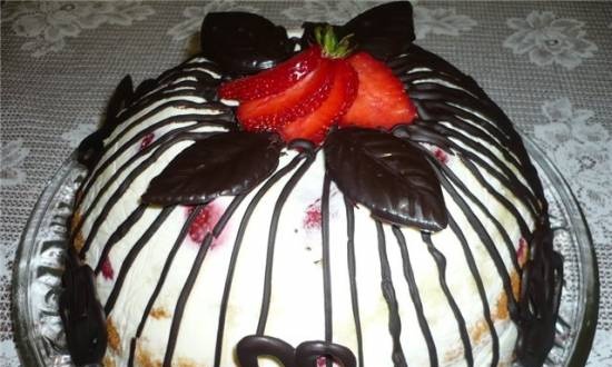 Cake "Strawberry Joy"