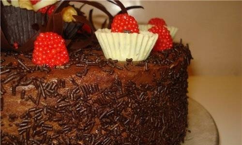 Cake "Royal" chocolate