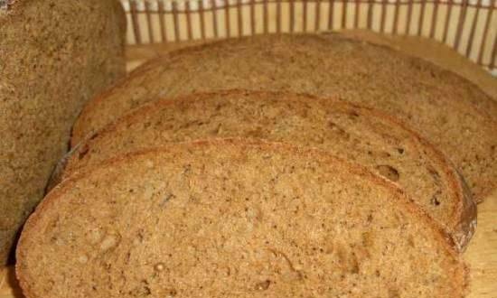 Wheat-rye bread with rye malt (oven)