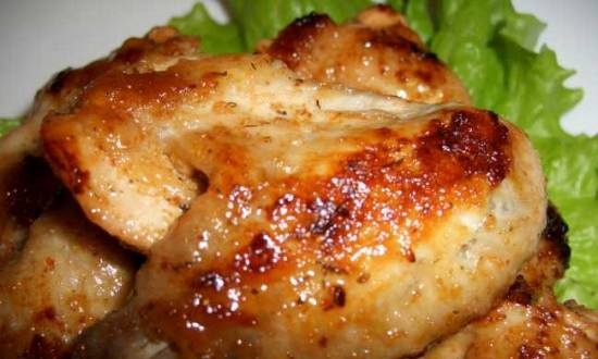 Chicken wings with sweet and sour sauce