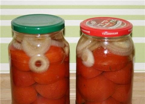 Pickled tomatoes without vinegar