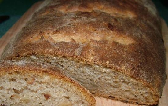 Fragrant bread with sunflower seeds (oven)