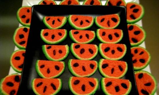 Cookies Watermelon wedges