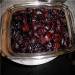 Plum compote jam in the oven