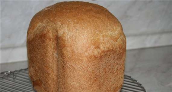 Whole grain wheat bread with oregano (sugar free)