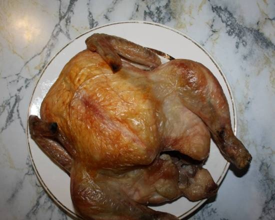 Chicken in the oven (minus ten)