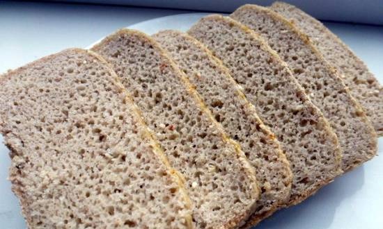 Gluten free bread in Brand bread maker