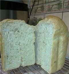 לחם חיטה "Ciabatta" עם בצל