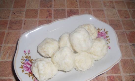 Curd dumplings