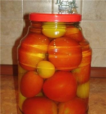 Pickled sweet tomatoes "Favorite"