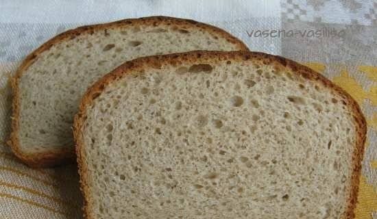 Gray Wheat Bread with Honey Cold Stretch Method