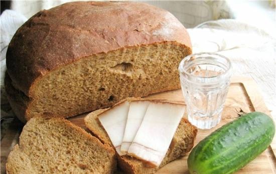 "Light" wheat-rye bread (oven)