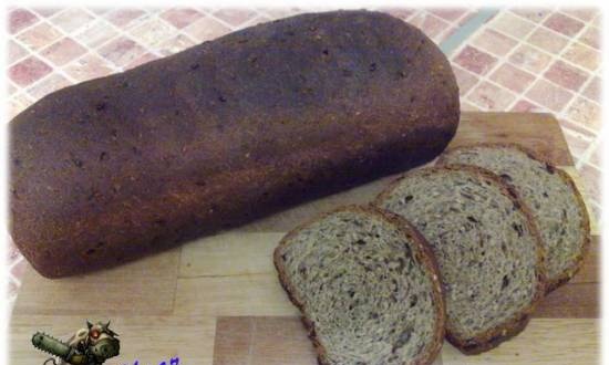 לחם חיטה עם קמח פשתן בייצור לחם