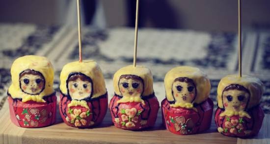 Cupcakes "Matryoshka"