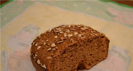 Wheat-rye bread with sourdough culture "For every day"