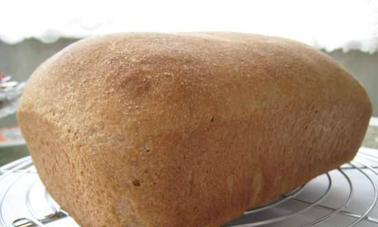100% Whole Wheat Sandwich Bread Peter Reinhart