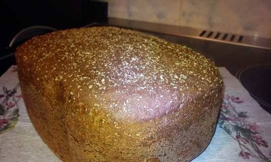 לחם שיפון עם זרעי קימל וכוסברה מחמצת