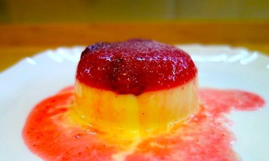 Lingonberry dessert