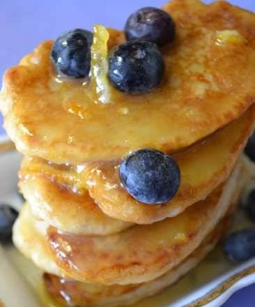 Herculean pancakes for breakfast