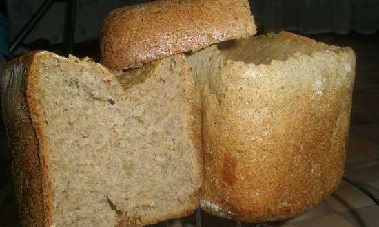 Binatone BM 2169. Rye-wheat bread