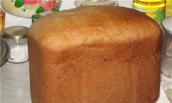 Bread "Prosto muffin" in a bread maker