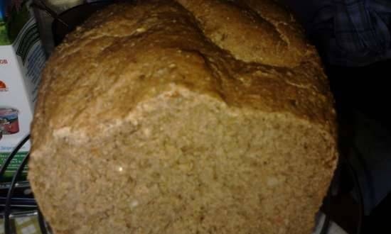 wheat-rye bread with bran