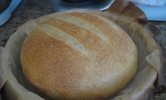 Dough corn bread