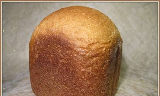 Scarlett-400. Wheat bread with zucchini juice in a bread maker