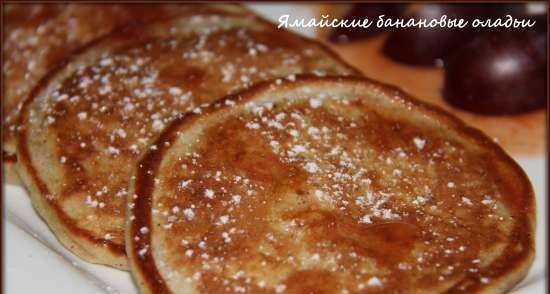 Jamaican banana pancakes (pancake maker Orion)