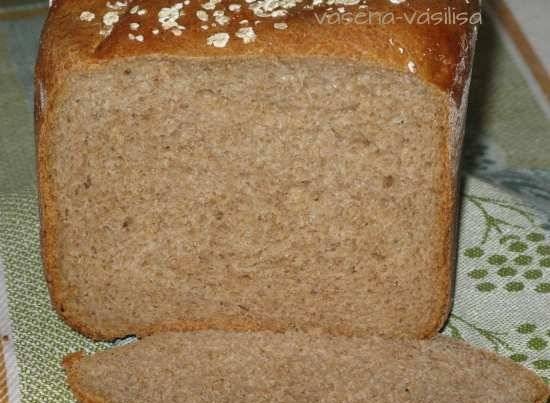 Wheat-rye bread 50:50 with bran