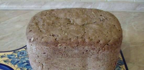 The easiest sourdough rye bread