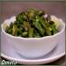 Warm green bean salad with capers