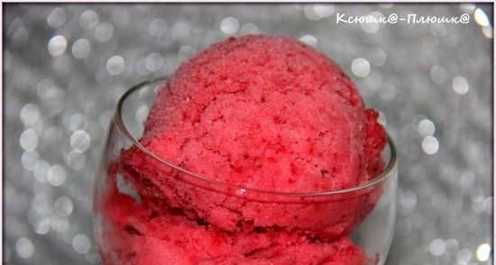 Berry sorbet (Brand 3812 ice cream maker)