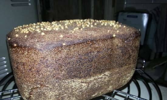 לחם "בורודינסקי" מקורי בייצור לחם
