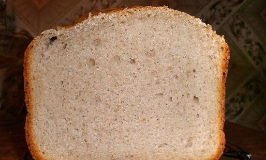 Buckwheat bread "Fluffy" (bread maker)