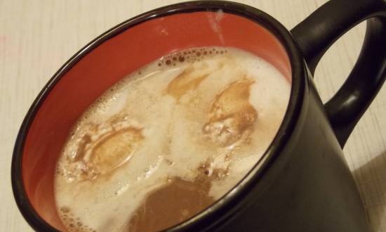 Hot chocolate (Dobrynya soup blender)