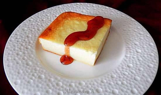 Cottage cheese casserole GOST