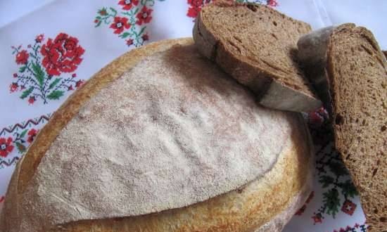 Malt molasses bread