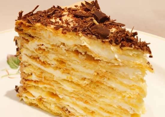 עוגת עץ בצק עלים (נפוליאון מהיר)