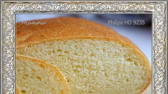 Corn and wheat bread in the Philips HD9235 Airfryer