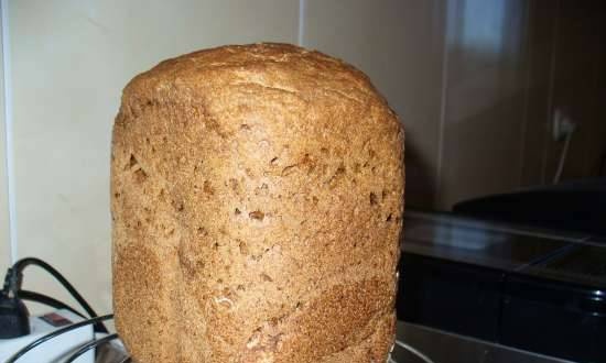 Gorenje BM1400E. Wheat-rye bread on kvass wort