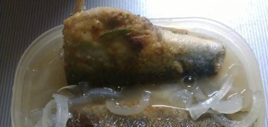 Fried pickled herring (Eingelegte Bratheringe)