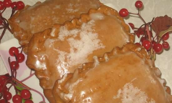 Gingerbread cookies with burnt sugar