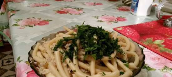 Naval pasta (my childhood recipe)